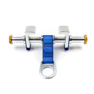 sleet beam clamp for fall protection
