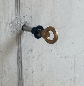 anchor for fall arrest/ dwyidag hole in concrete wall