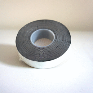 self-amalgamating tape that is used for attaching tool lanyards to tools