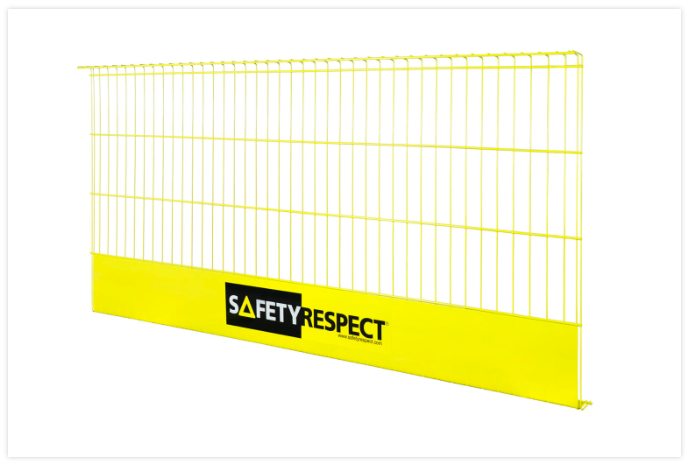 temporary edge protection system barrier