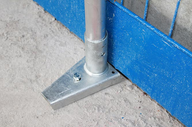 temporary edge protection system