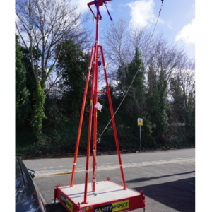 trailersafe fall arrest system for working on trucks and trailers