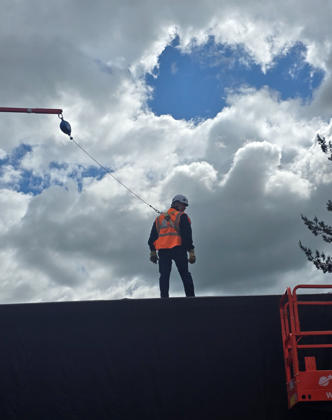 trailersafe - fall protection for working on trucks