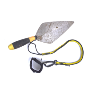 tool lanyard for bricklayers trowel