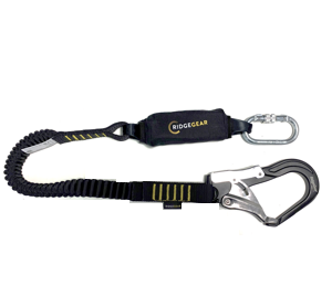 elasticated fall arrest lanyard